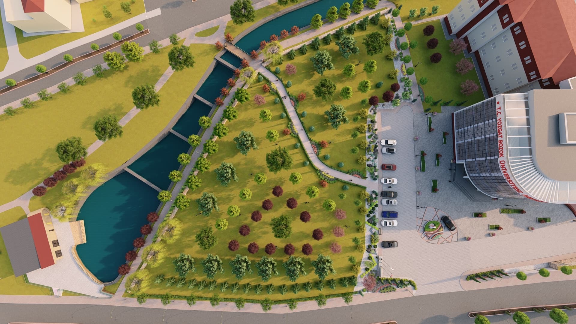 Yozgat Bozok Üniversitesi Kampüs Peyzaj Tasarımı