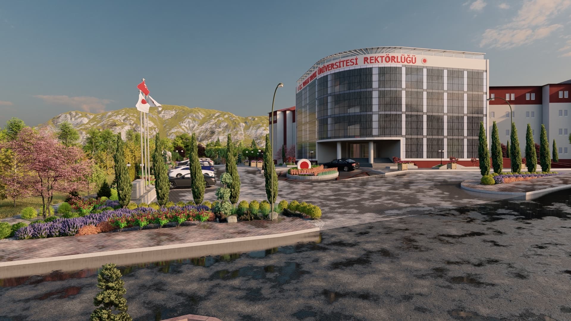 Yozgat Bozok Üniversitesi Kampüs Peyzaj Tasarımı — fotoğraf 9