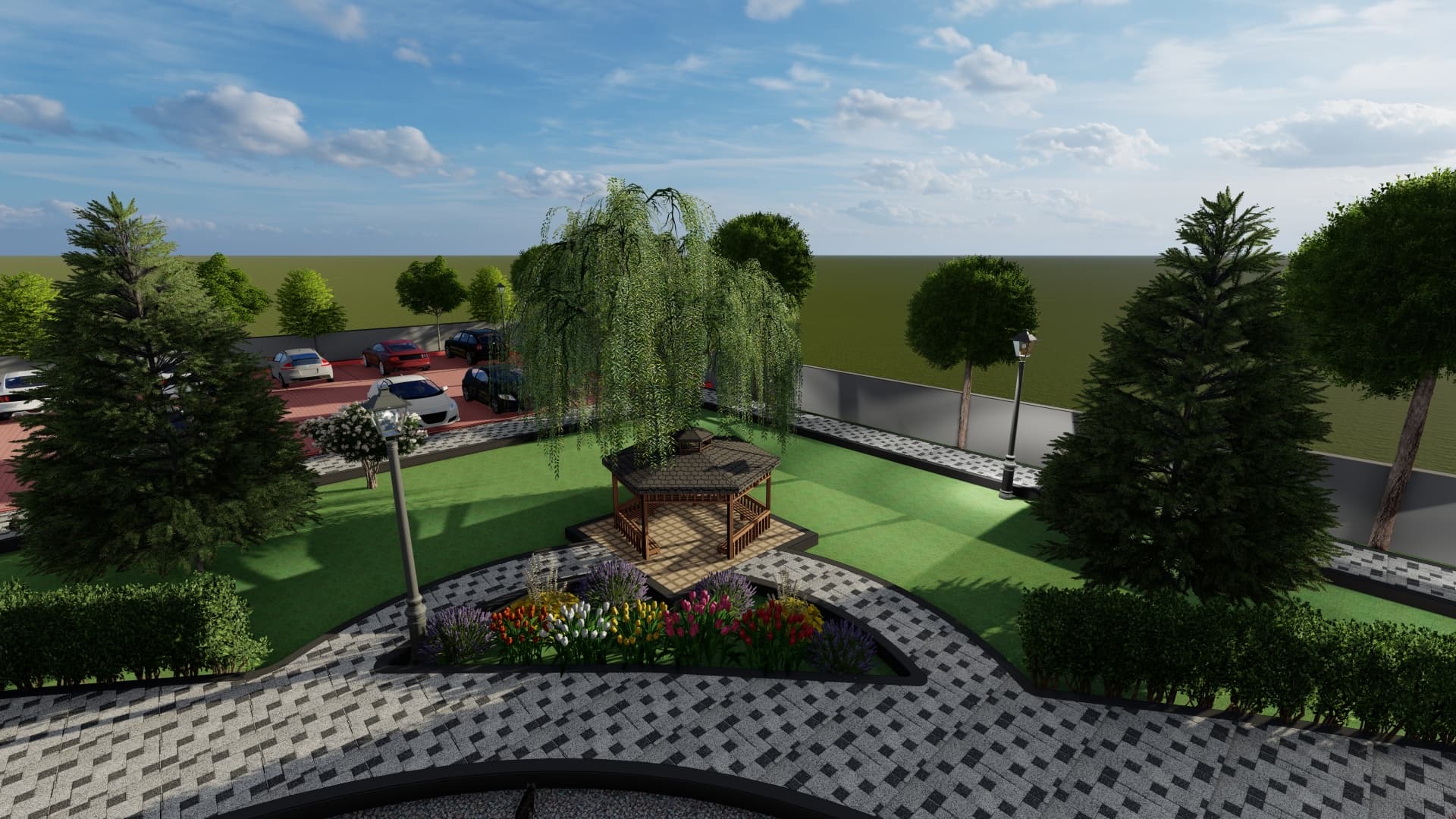 KYS Binası Sosyal Alan ve Çocuk Oyun Parkı Tasarımı — fotoğraf 2