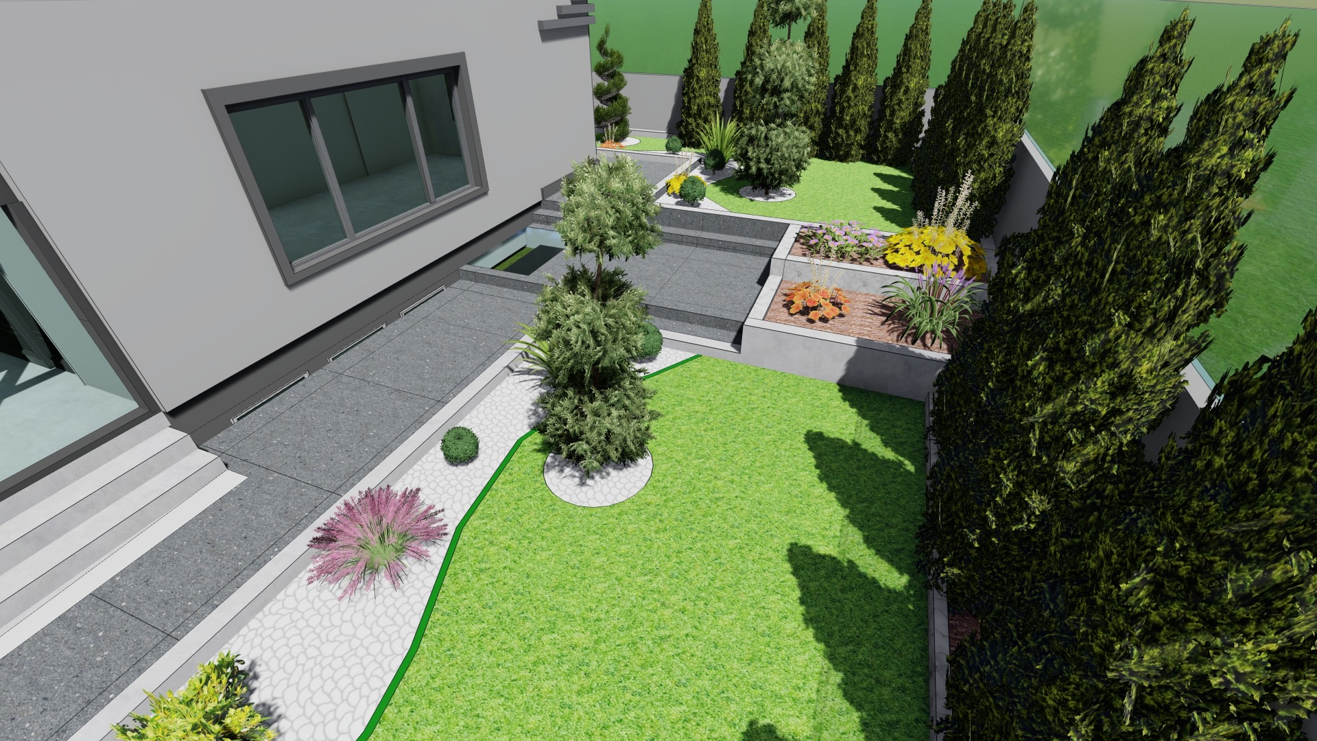 Talas Yukarı Mah. Bahçe Peyzaj Uygulaması — fotoğraf 5