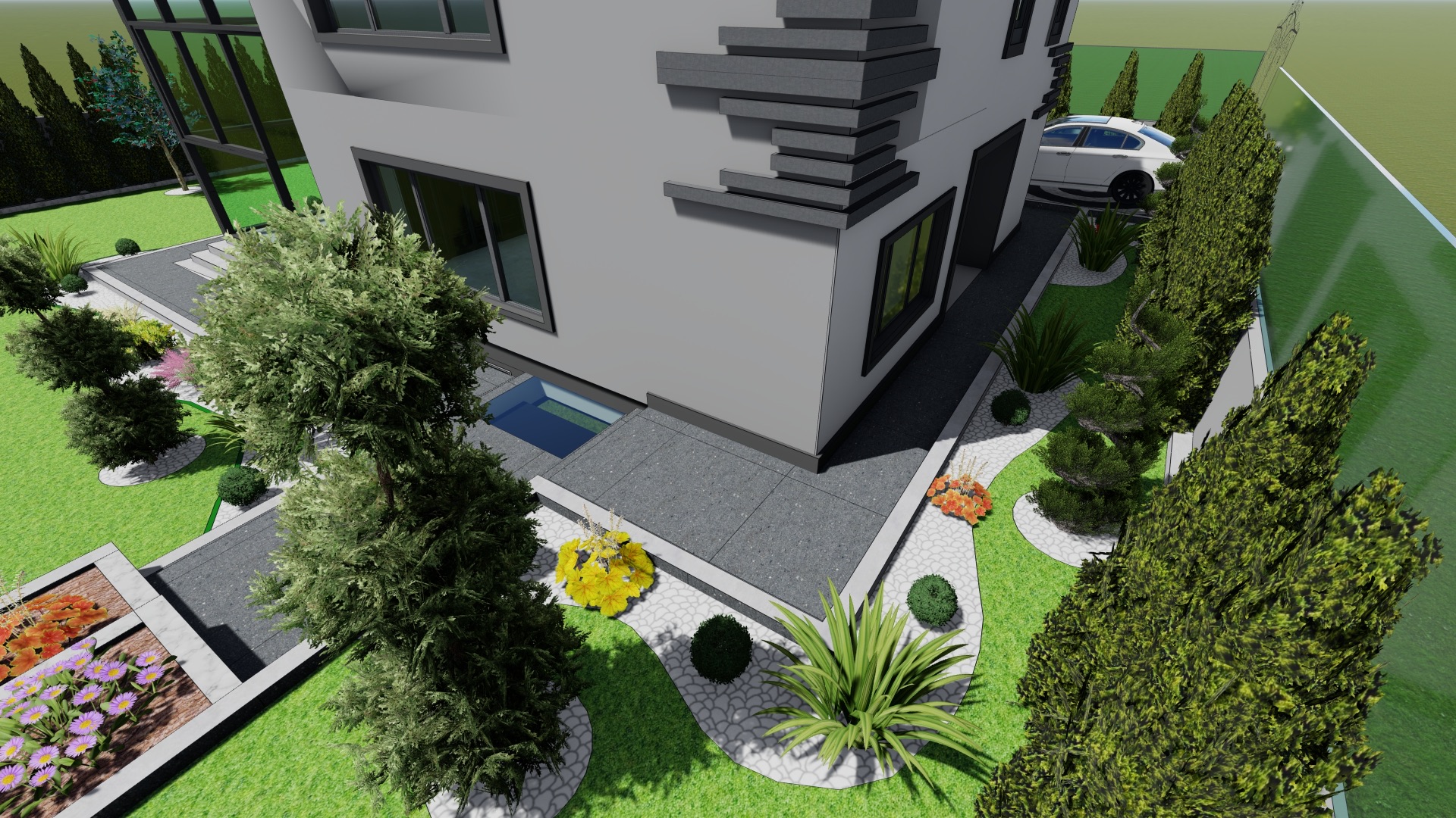 Talas Yukarı Mah. Bahçe Peyzaj Uygulaması — fotoğraf 7